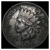 1868 Indian Head Cent NEARLY UNCIRCULATED