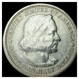 1893 Silver Columbian Expo Half Dollar UNCIRCULATE