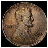 1930-D RD Lincoln Wheat Cent CHOICE BU