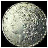 1921-S Silver Morgan Dollar CHOICE BU