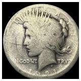 1921 Peace Silver Dollar LIGHTLY CIRCULATED