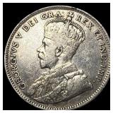 1912 Newfoundland Silver 20 Cents CLOSELY UNCIRCUL
