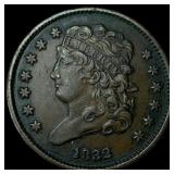 1832 RB Classic Head Half Cent UNCIRCULATED