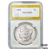 1903 Morgan Silver Dollar PGA MS65