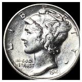 1941 FB Silver Mercury Dime UNCIRCULATED