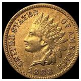1883 RD Indian Head Cent CHOICE AU