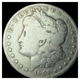 1901-O Silver Morgan Dollar NEARLY UNCIRCULATED