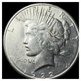 1922-S Silver Peace Dollar UNCIRCULATED