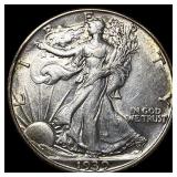 1939-D Silver Walking Liberty Half Dollar CHOICE A