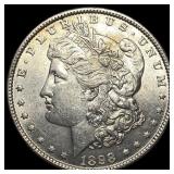 1898 Silver Morgan Dollar CLOSELY UNCIRCULATED