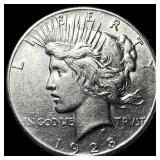 1928 Silver Peace Dollar UNCIRCULATED