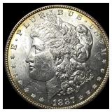 1887 Morgan Silver Dollar UNCIRCULATED