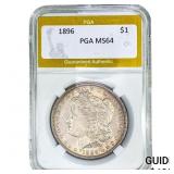 1896 Morgan Silver Dollar PGA MS64