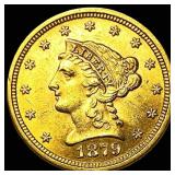 1879 Gold $2.50 Liberty Head Quarter Eagle UNCIRCU