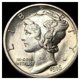 1916 Silver Mercury Dime UNCIRCULATED