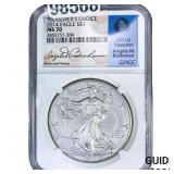 2014 Silver Eagle NGC MS70