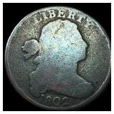 1802 Draped Bust Large Cent NICELY CIRCULATED
