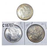 [3 Coins] 1885 Morgan Silver Dollar