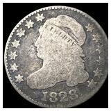 1828 Capped Bust Dime NICELY CIRCULATED