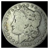 1899-S Silver Morgan Dollar NICELY CIRCULATED