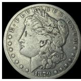 1879-CC Silver Morgan Dollar NEARLY UNCIRCULATED