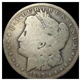 1893-O Silver Morgan Dollar LIGHTLY  CIRCULATED
