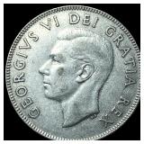 1951 Canada Silver 50 Cents HIGH GRADE