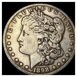 1898-S Silver Morgan Dollar NEARLY  UNCIRCULATED