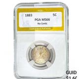 1883 Liberty Victory Nickel PGA MS66 No Cents