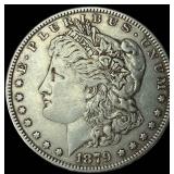 1879 Silver Morgan Dollar CLOSELY UNCIRCULATED