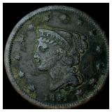 1841 Braided Hair Large Cent LIGHTLY CIRCULATED