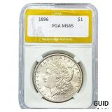 1896 Morgan Silver Dollar PGA MS65