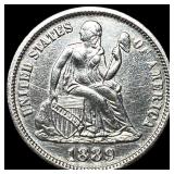 1889 Seated Liberty Dime UNCIRCULATED