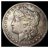 1892-CC Silver Morgan Dollar CLOSELY  UNCIRCULATE