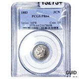 1883 Nickel Three Cent PCGS PR64