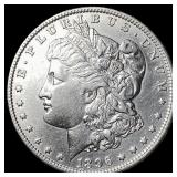 1896-O Silver Morgan Dollar CHOICE AU