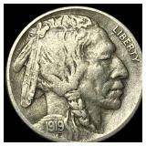 1919-S Buffalo Nickel NEARLY UNCIRCULATED