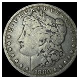 1880-O Silver Morgan Dollar NEARLY UNCIRCULATED