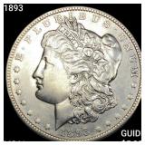 1893 Morgan Silver Dollar UNCIRCULATED