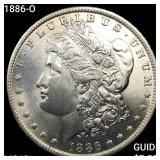 1886-O Morgan Silver Dollar CHOICE BU
