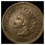 1866 Indian Head Cent CLOSELY UNCIRCULATED