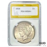 1926 Silver Peace Dollar PGA MS64+