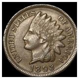 1893 RD Indian Head Cent UNCIRCULATED