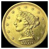1878-S Gold $2.50 Liberty Head Quarter Eagle UNCIR