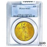 1927 $20 Gold Double Eagle PCGS MS61
