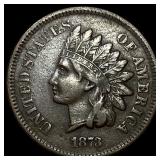 1873 Indian Head Cent CLOSELY UNCIRCULATED