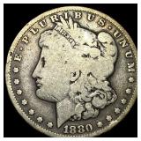 1880-O Silver Morgan Dollar LIGHTLY CIRCULATED