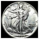 1944 Walking Liberty Half Dollar CHOICE BU