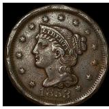 1853 Braided Hair Large Cent CLOSELY UNCIRCULATED