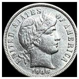 1908 Barber Dime UNCIRCULATED